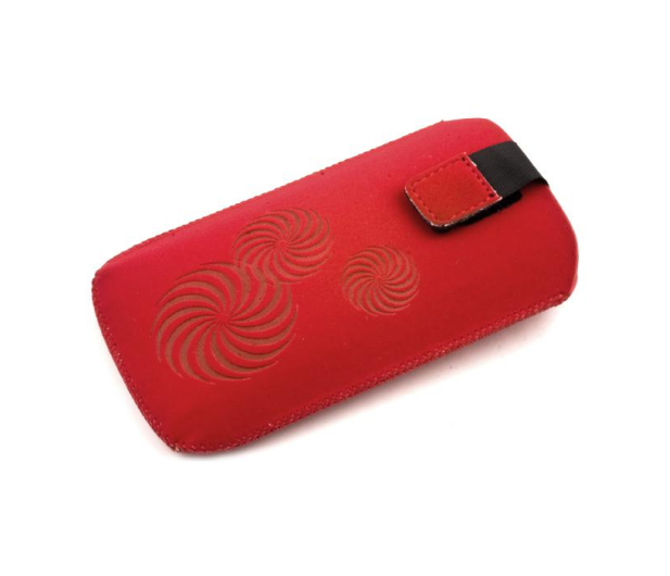 Etui Slim Up Spirala uniwersalne XL czerwone - 1449701 - zdjęcie 3